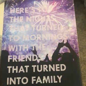 A wall canvas for room decor